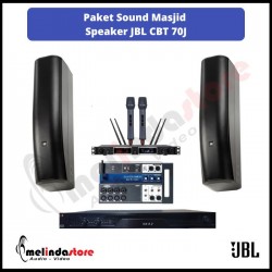 Paket Sound System Indoor Masjid JBL CBT 70J | 2 Speaker